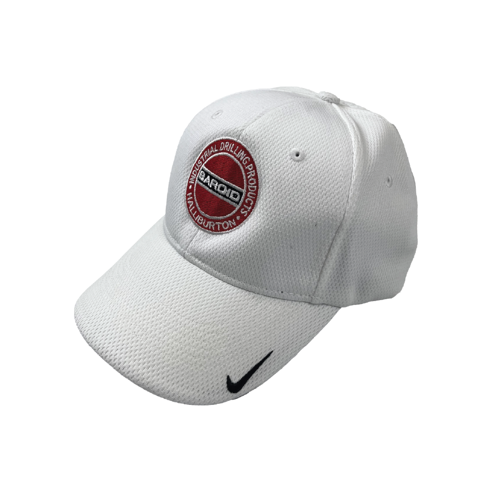 Nike Dri-FIT Mesh Swoosh Flex Sandwich Cap with Baroid Logo Size S/M