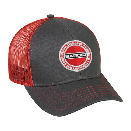 Black and Red Mesh Back Cap