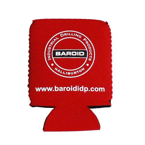 Red Baroid IDP Koozie