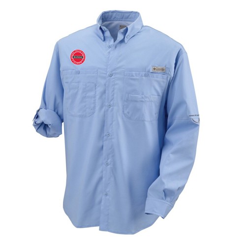 Columbia Tamiami II L/S Fishing Shirt -  Sail Blue