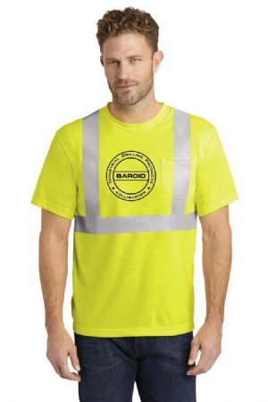 Reflective Tape Safety T-Shirt