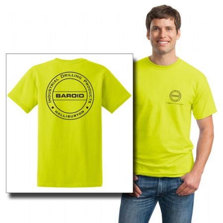 Baroid IDP Safety T-Shirt - Safety Green