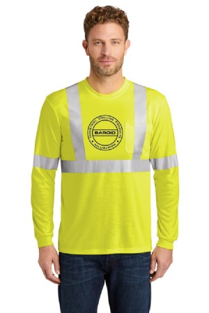 Reflective Tape Safety Long Sleeve T-Shirt