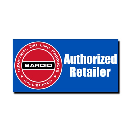 Baroid IDP Retail Banner - 2' x 4'