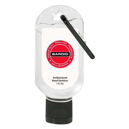 1oz Hand Sanitizer with Carabiner