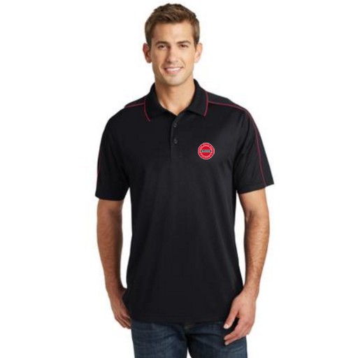 Sport-Tek Micropique Sport-Wick Piped Polo