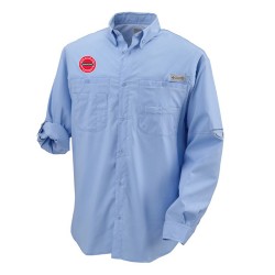 Columbia Tamiami II L/S Fishing Shirt -  Sail Blue