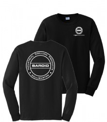 Long Sleeve Baroid T-Shirt - Black