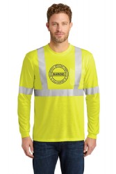 Reflective Tape Safety Long Sleeve T-Shirt