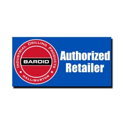 Baroid IDP Retail Banner - 2' x 4'