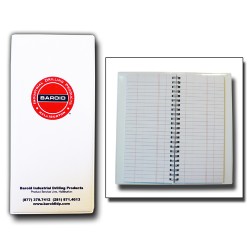 Large Wire-O Tally Book