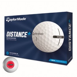 TaylorMade Distance + Golf Balls (1 Dozen)